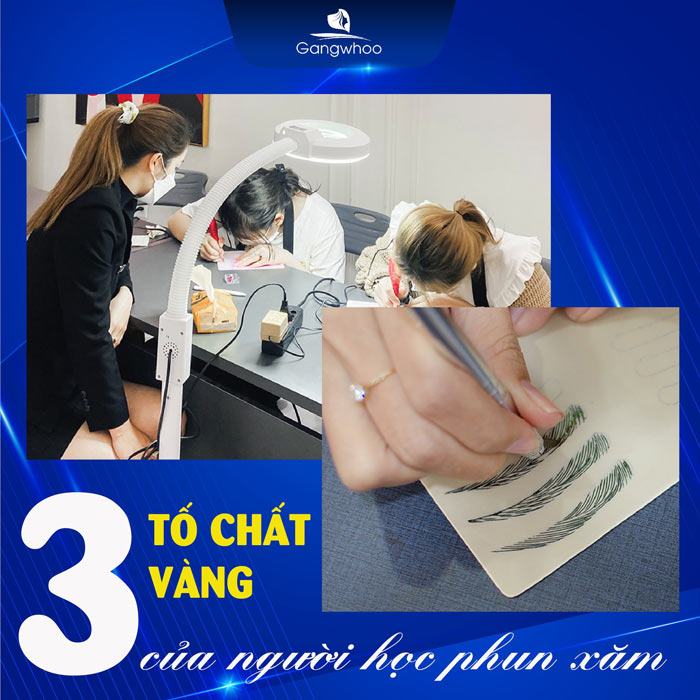 học phun xăm thẩm mỹ