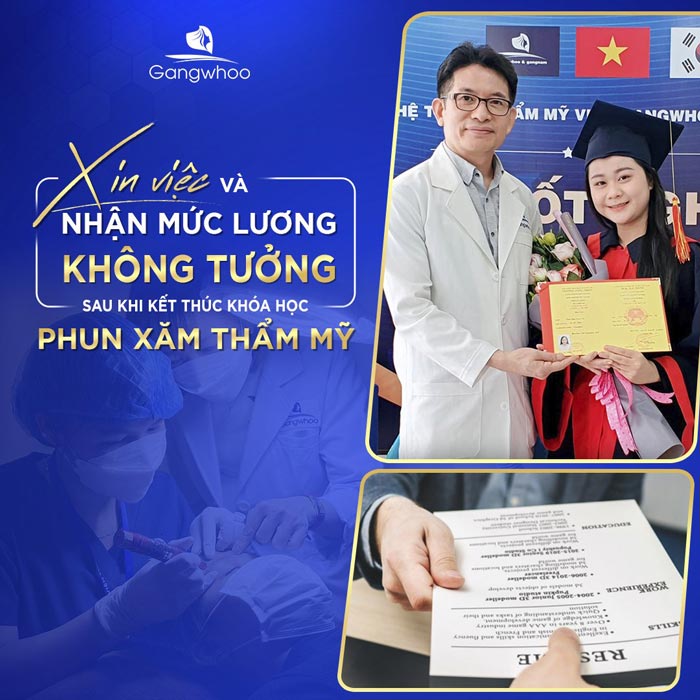 Học Phun xăm thẩm mỹ