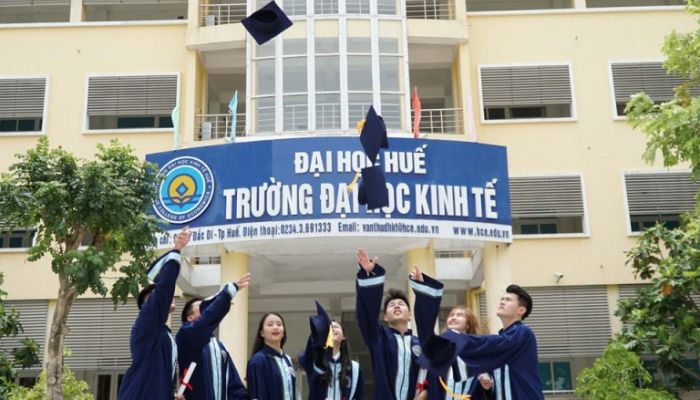 Trường đại học Kinh tế Huế là một trong 5 trường có điểm chuẩn thấp nhất.